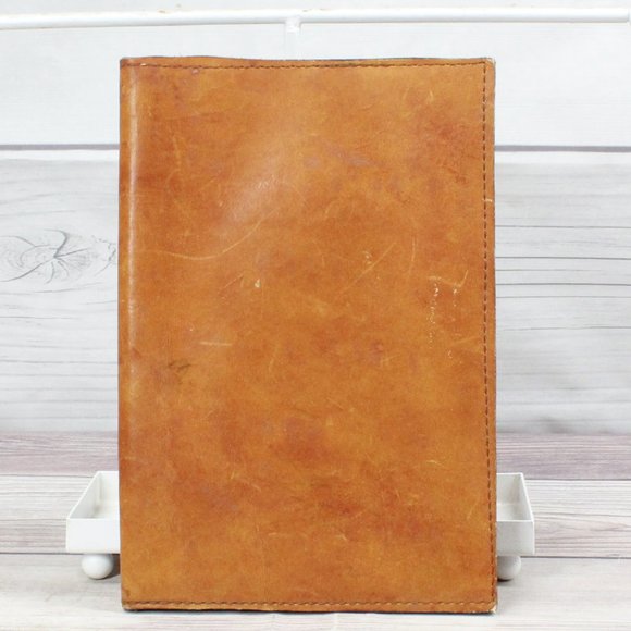 Unbranded Other - *Vintage Brown Leather 9-Inch Bi-Fold Wallet